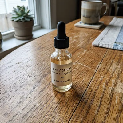 Product on table
